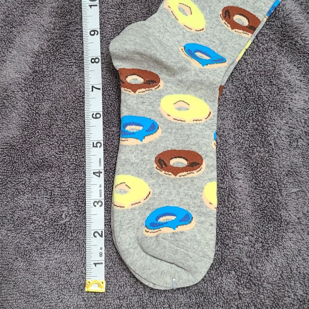 Coffee and donuts! Lot of 2 pairs of men's socks - Picture 16 of 16